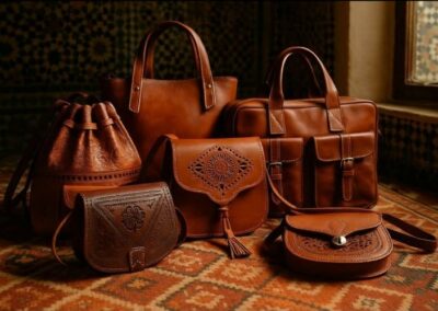 Leather Bag Workshop in Fes