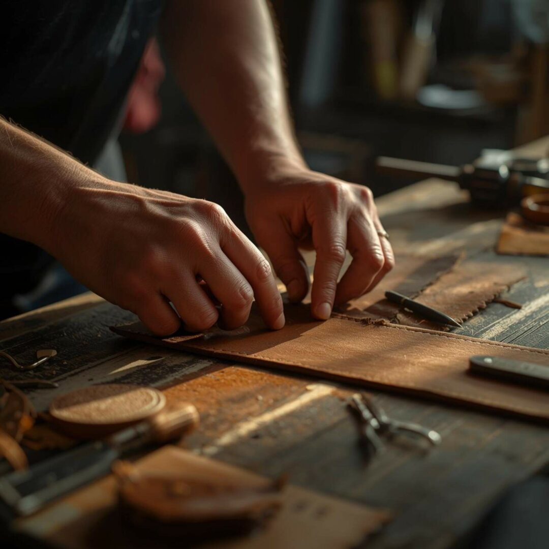 Hands-on Experience Leather Workshop in Fes