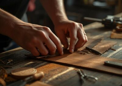 Hands-on Experience Leather Workshop in Fes