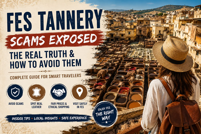 Fes Chouara Tannery Scams | What You Should Know Before Visiting
