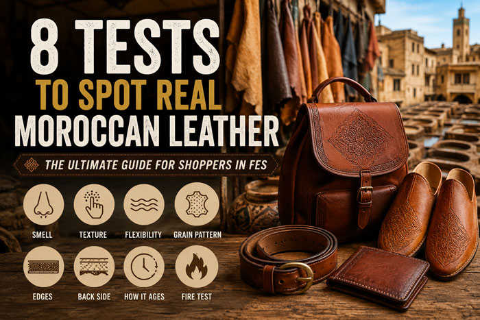 How to Spot Fake Moroccan Leather Before You Buy in Fes