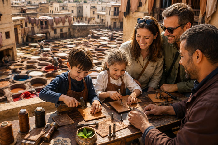 Is the Fes Leather Workshop Suitable for Kids and Families? Parent’s Guide